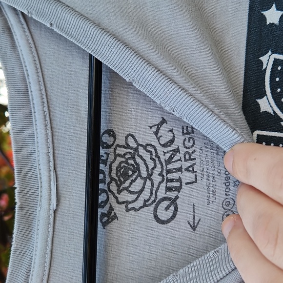 America the Beautiful Rodeo Quincy Tshirt sz L - Picture 2 of 5